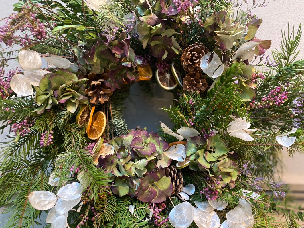 Real Wreaths, Decorated